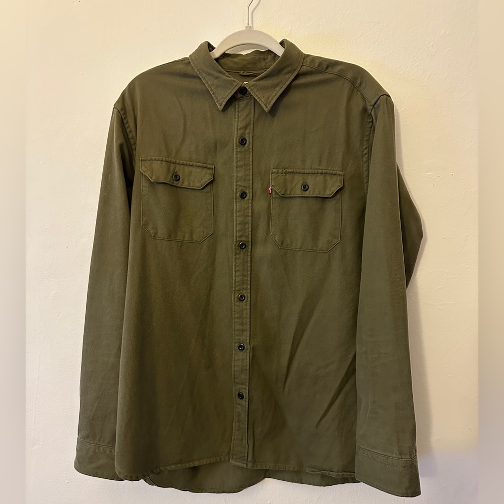 Levi's Long Sleeve Button-Up Shirt, Size M